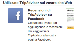 tripadvisor app per facebook