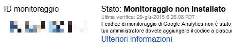 google-analytics-monitoraggio-non-installato